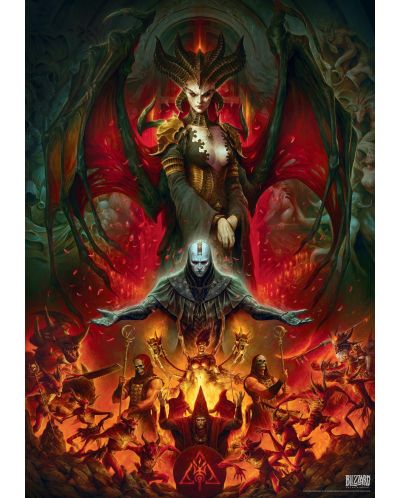 Пъзел Good Loot от 1000 части - Diablo IV: Lilith Composition - 2
